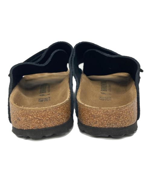 BIRKENSTOCK（ビルケンシュトック）BIRKENSTOCK (ビルケンシュトック) kyotoサンダル ブラック×ベージュ サイズ:26.5㎝の古着・服飾アイテム