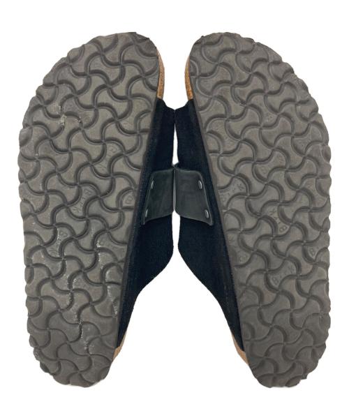 BIRKENSTOCK（ビルケンシュトック）BIRKENSTOCK (ビルケンシュトック) kyotoサンダル ブラック×ベージュ サイズ:26.5㎝の古着・服飾アイテム