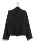 BALENCIAGA (バレンシアガ) フリルカラーウールジャケット ブラック サイズ:M：10000円