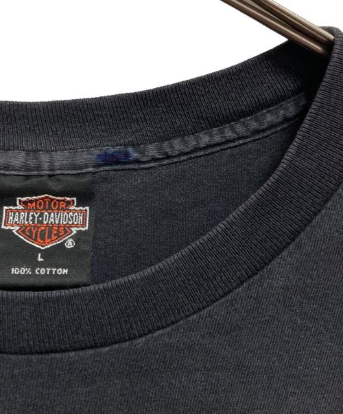 HARLEY-DAVIDSON（ハーレーダビッドソン）HARLEY-DAVIDSON (ハーレーダビッドソン) 90’sイーグルプリントTシャツ ブラック サイズ:Lの古着・服飾アイテム