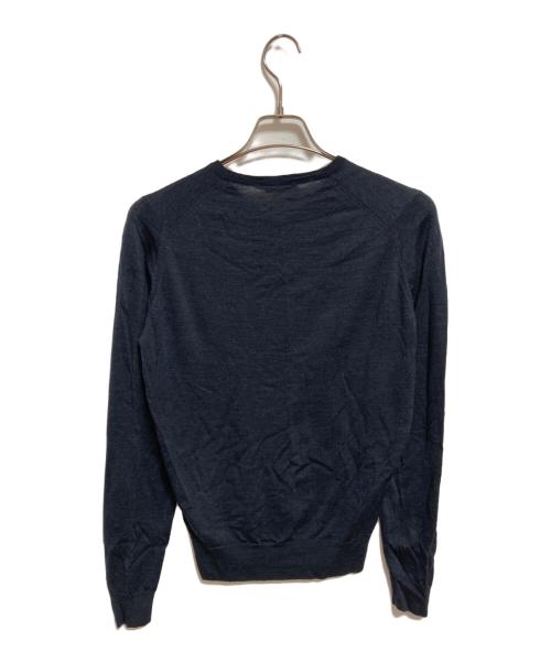 JOHN SMEDLEY（ジョンスメドレー）JOHN SMEDLEY (ジョンスメドレー) Vネックニット ネイビー サイズ:Sの古着・服飾アイテム