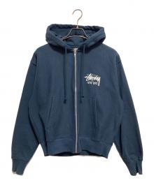 stussy（ステューシー）の古着「STOCK NEW YORK HOOD」｜ネイビー