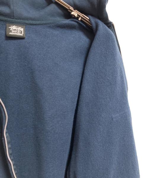 stussy（ステューシー）stussy (ステューシー) STOCK NEW YORK HOOD ネイビー サイズ:Sの古着・服飾アイテム
