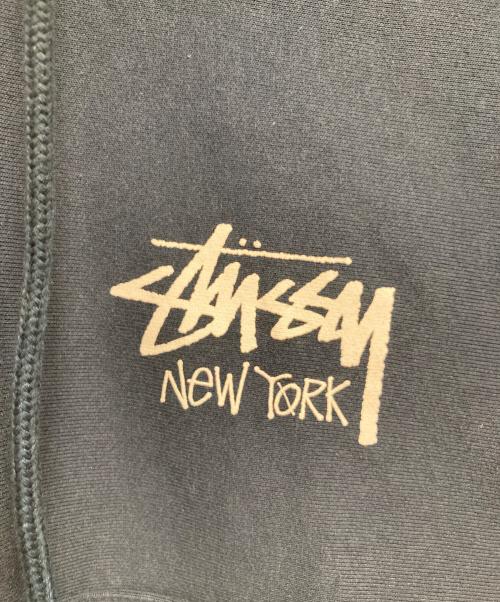 stussy（ステューシー）stussy (ステューシー) STOCK NEW YORK HOOD ネイビー サイズ:Sの古着・服飾アイテム