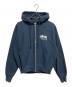 stussy（ステューシー）の古着「STOCK NEW YORK HOOD」｜ネイビー