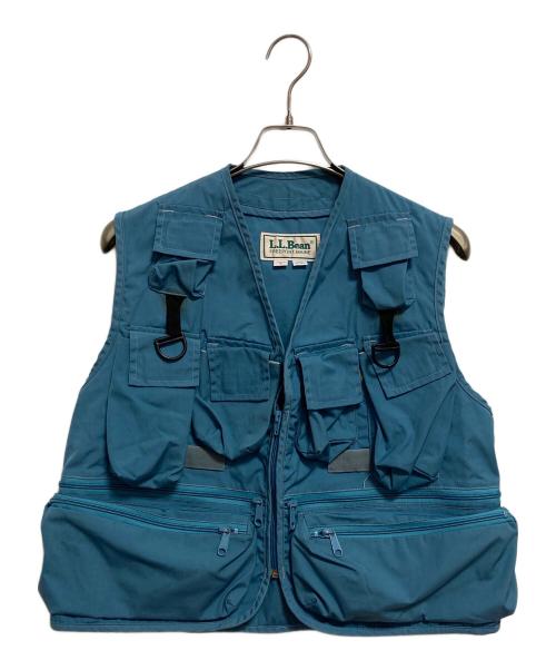 L.L.Bean（エルエルビーン）L.L.Bean (エルエルビーン) 80's カメラマンベスト ブルー サイズ:Sの古着・服飾アイテム