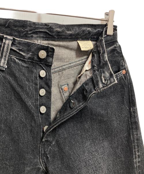 SUGAR CANE（シュガーケーン）SUGAR CANE (シュガーケーン) 4.25oz. BLACK DENIM 1947 MODEL ブラック サイズ:W30 L30の古着・服飾アイテム