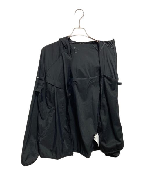 NIKE（ナイキ）NIKE (ナイキ) レペル UV ランニングジャケット ブラック サイズ:Mの古着・服飾アイテム