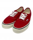 VANSヴァンズ）の古着「authentic reissue 44」｜レッド