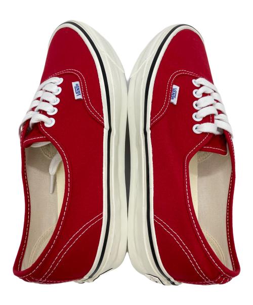 VANS（ヴァンズ）VANS (ヴァンズ) authentic reissue 44 レッド サイズ:27の古着・服飾アイテム