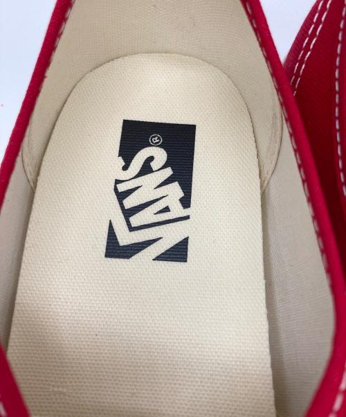 VANS（ヴァンズ）VANS (ヴァンズ) authentic reissue 44 レッド サイズ:27の古着・服飾アイテム