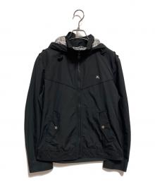 BURBERRY BLACK LABEL（バーバリーブラックレーベル）の古着「ナイロンジャケット」｜ブラック