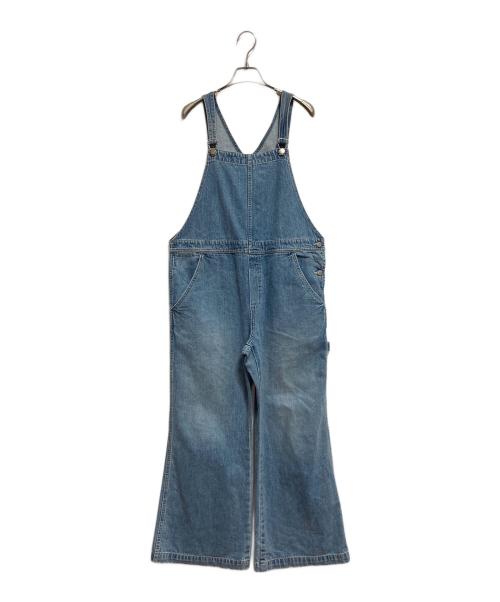 JOHNBULL（ジョンブル）Johnbull (ジョンブル) デニムフレアオーバーオール インディゴ サイズ:Mの古着・服飾アイテム