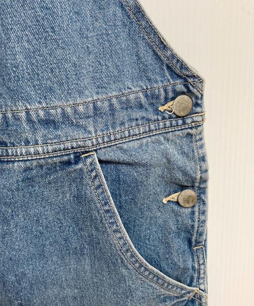 JOHNBULL（ジョンブル）Johnbull (ジョンブル) デニムフレアオーバーオール インディゴ サイズ:Mの古着・服飾アイテム
