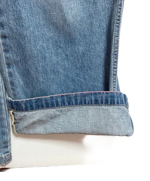 JOHNBULL（ジョンブル）Johnbull (ジョンブル) デニムフレアオーバーオール インディゴ サイズ:Mの古着・服飾アイテム