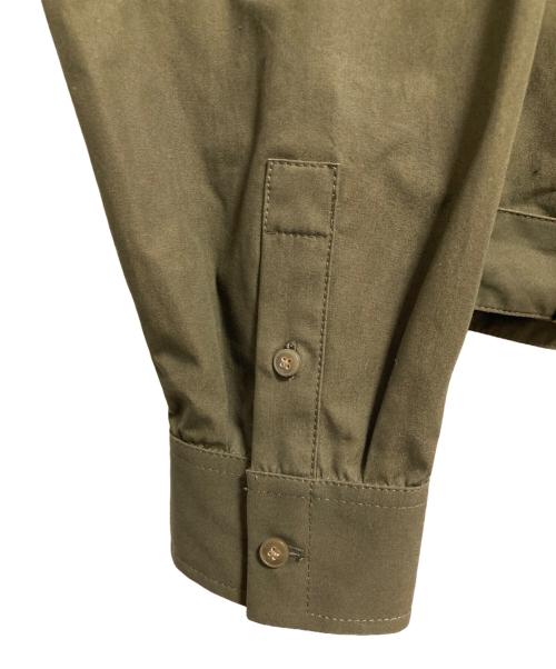 3.1 phillip lim（スリーワンフィリップリム）3.1 phillip lim (スリーワンフィリップリム) BELTED SHIRT JACKET カーキ サイズ:Lの古着・服飾アイテム