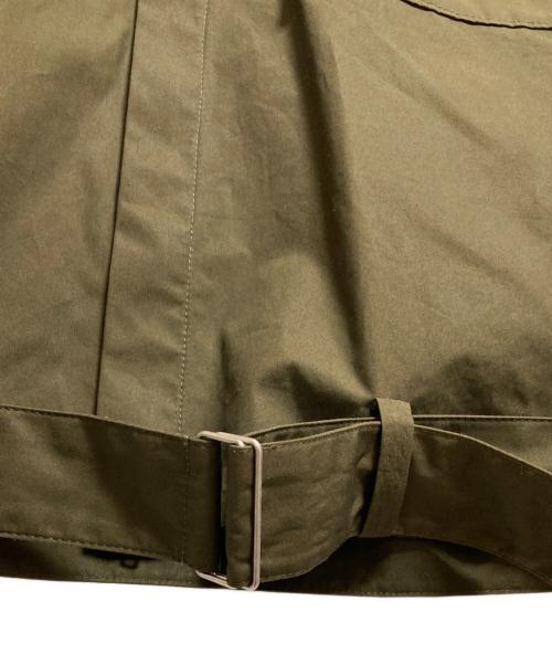 3.1 phillip lim（スリーワンフィリップリム）3.1 phillip lim (スリーワンフィリップリム) BELTED SHIRT JACKET カーキ サイズ:Lの古着・服飾アイテム