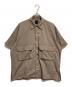 DAIWA PIER39（ダイワ ピア39）の古着「TECH SPORTS OPEN COLLAR SHIRTS L/S MINI PLAIDS」｜ブラウン