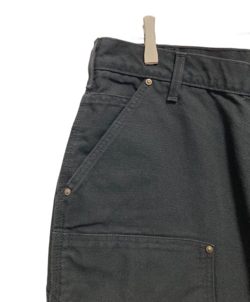 CarHartt（カーハート）CarHartt (カーハート) ウォッシュドダック ダブルニー ペインターパンツ ブラック サイズ:W38の古着・服飾アイテム