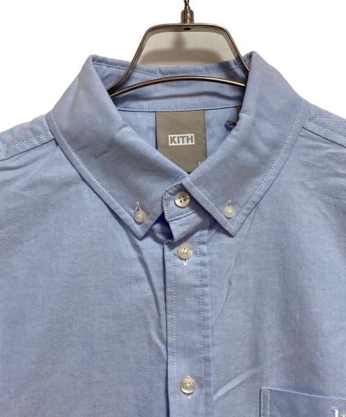 KITH（キス）KITH (キス) W ORA Ⅱ OXFORD SHIR ブルー サイズ:M 未使用品の古着・服飾アイテム