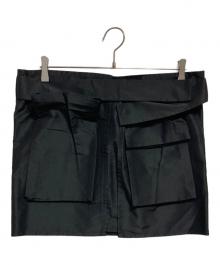 BALENCIAGA（バレンシアガ）の古着「ミニスカート」｜ブラック