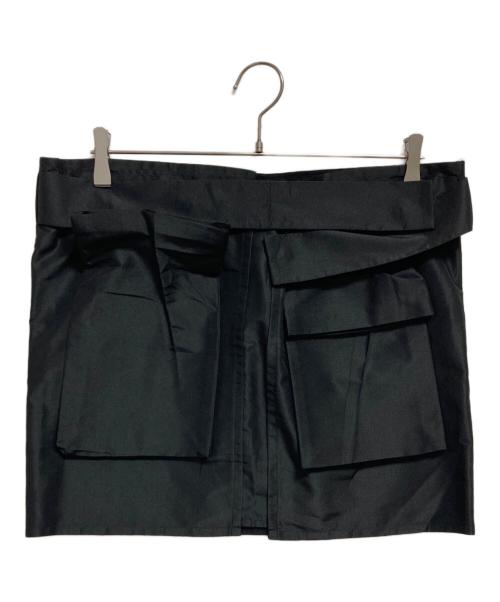 BALENCIAGA（バレンシアガ）BALENCIAGA (バレンシアガ) ミニスカート ブラック サイズ:L(40)の古着・服飾アイテム