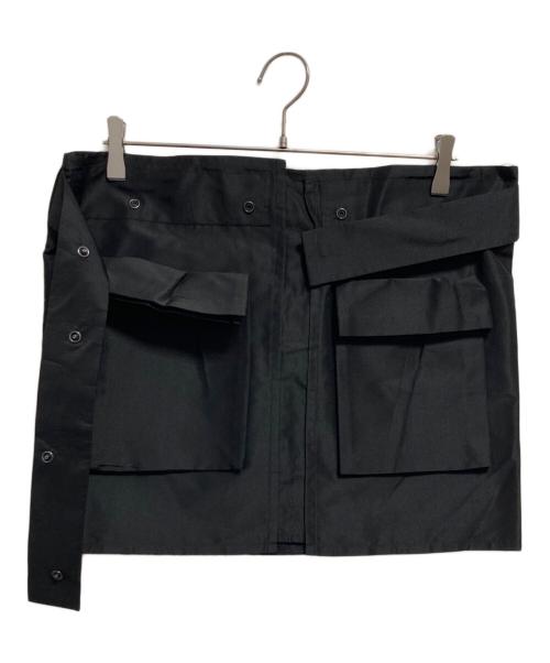 BALENCIAGA（バレンシアガ）BALENCIAGA (バレンシアガ) ミニスカート ブラック サイズ:L(40)の古着・服飾アイテム