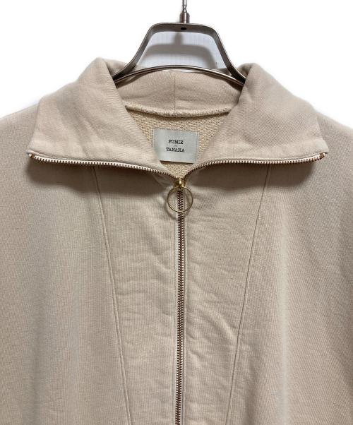FUMIE=TANAKA（フミエタナカ）FUMIE=TANAKA (フミエタナカ) ハーフジップベスト アイボリー サイズ:M（2）の古着・服飾アイテム