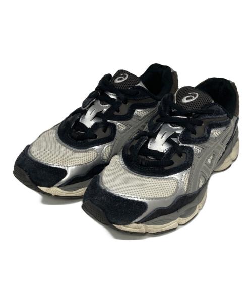 asics（アシックス）asics (アシックス) GEL-NYC スニーカー ホワイト×ブラック サイズ:6の古着・服飾アイテム