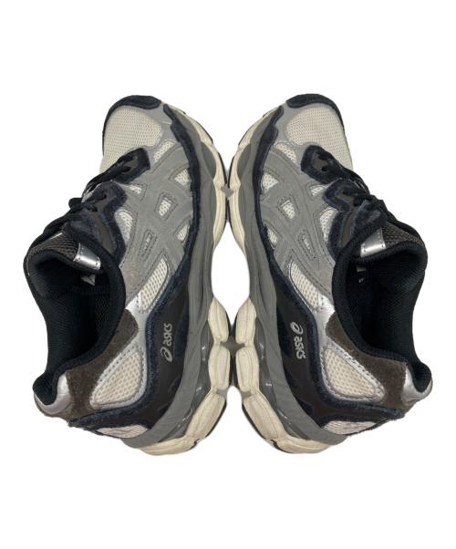 asics（アシックス）asics (アシックス) GEL-NYC スニーカー ホワイト×ブラック サイズ:6の古着・服飾アイテム
