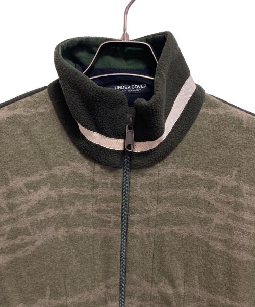 UNDERCOVER（アンダーカバー）UNDERCOVER (アンダーカバー) ワイヤーフリースジャケット グリーン サイズ:表記無しの古着・服飾アイテム