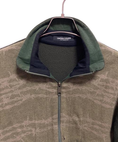 UNDERCOVER（アンダーカバー）UNDERCOVER (アンダーカバー) ワイヤーフリースジャケット グリーン サイズ:表記無しの古着・服飾アイテム