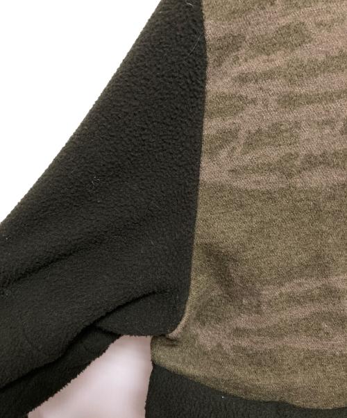 UNDERCOVER（アンダーカバー）UNDERCOVER (アンダーカバー) ワイヤーフリースジャケット グリーン サイズ:表記無しの古着・服飾アイテム
