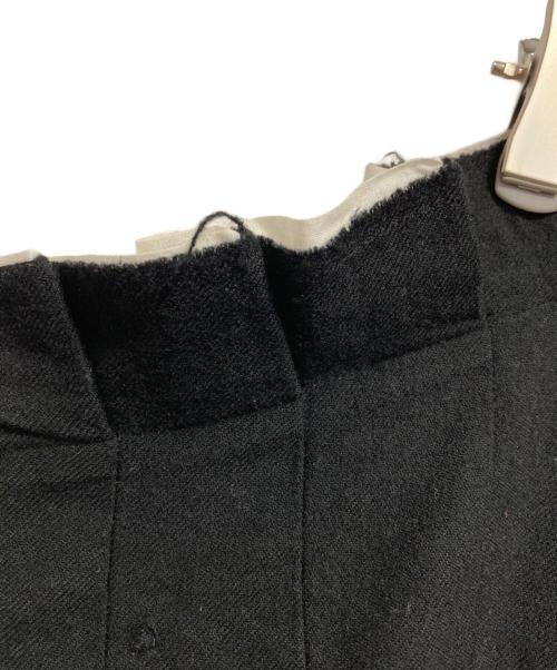 YOHJI YAMAMOTO（ヨウジヤマモト）YOHJI YAMAMOTO (ヨウジヤマモト) ウールラップスカート ブラック サイズ:2の古着・服飾アイテム