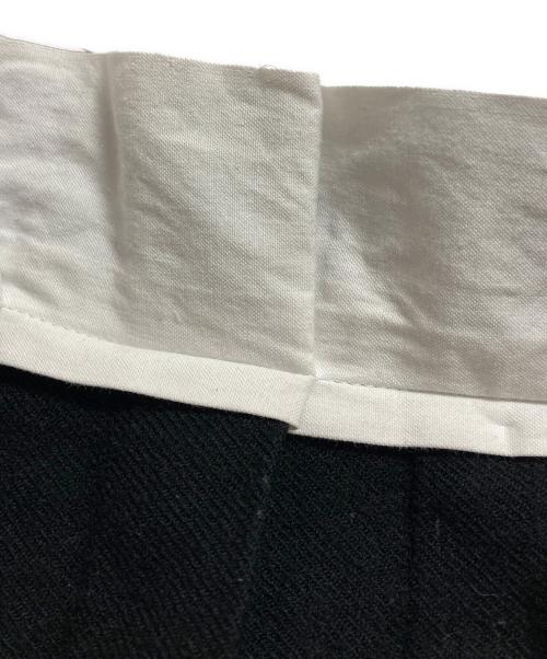 YOHJI YAMAMOTO（ヨウジヤマモト）YOHJI YAMAMOTO (ヨウジヤマモト) ウールラップスカート ブラック サイズ:2の古着・服飾アイテム