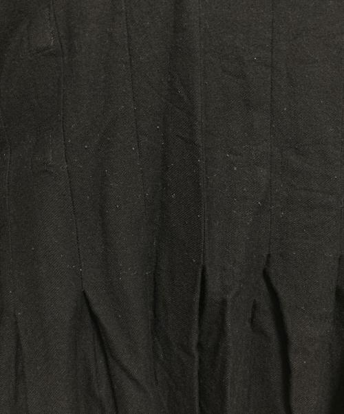 YOHJI YAMAMOTO（ヨウジヤマモト）YOHJI YAMAMOTO (ヨウジヤマモト) ウールラップスカート ブラック サイズ:2の古着・服飾アイテム