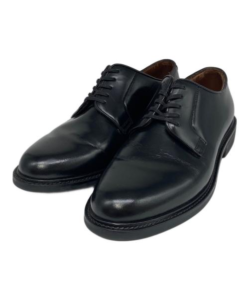 ONLY（オンリー）ONLY (オンリー) AFFAN WELT WORKS (アファン ウェルト ワークス) プレーントゥシューズ ブラック サイズ:25.5の古着・服飾アイテム