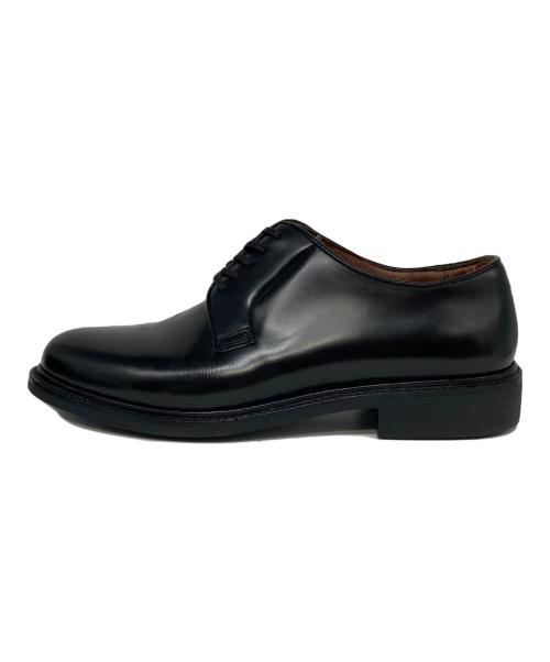 ONLY（オンリー）ONLY (オンリー) AFFAN WELT WORKS (アファン ウェルト ワークス) プレーントゥシューズ ブラック サイズ:25.5の古着・服飾アイテム