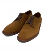 ONLY×AFFAN WELT WORKSオンリー×アファン ウェルト ワークス）の古着「スウェードストレートチップシューズ」｜ブラウン