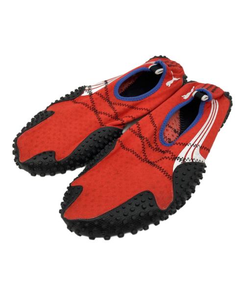 PUMA（プーマ）PUMA (プーマ) ローカットスニーカー レッド サイズ:US8の古着・服飾アイテム