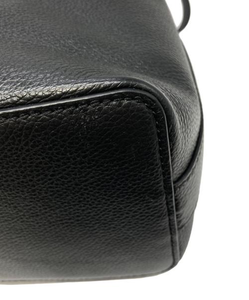 FURLA（フルラ）FURLA (フルラ) コスタンザ巾着ショルダーバッグ ブラックの古着・服飾アイテム