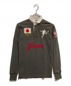 Rugby Ralph Laurenラグビーラルフローレン）の古着「ラガーシャツ」｜グレー