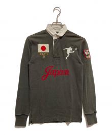 Rugby Ralph Lauren（ラグビーラルフローレン）の古着「ラガーシャツ」｜グレー