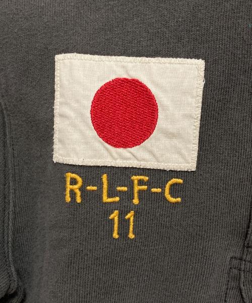 Rugby Ralph Lauren（ラグビーラルフローレン）Rugby Ralph Lauren (ラグビーラルフローレン) ラガーシャツ グレー サイズ:XSの古着・服飾アイテム