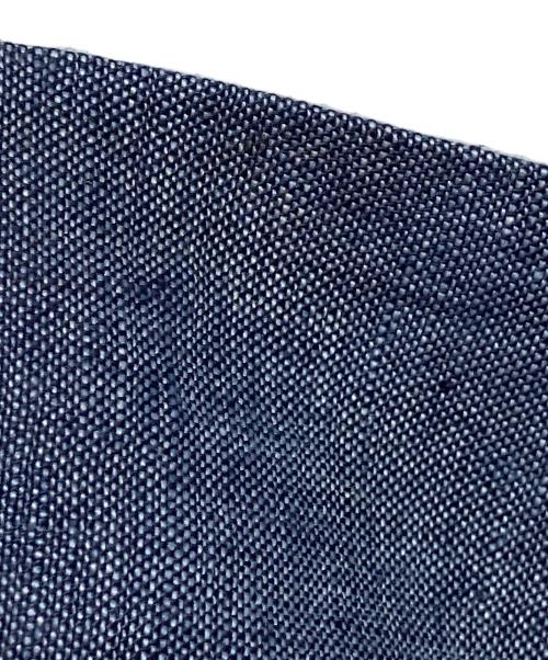 ebure（エブール）EBURE (エブール) リネンブレンドノースリーブワンピース ネイビー サイズ:38の古着・服飾アイテム