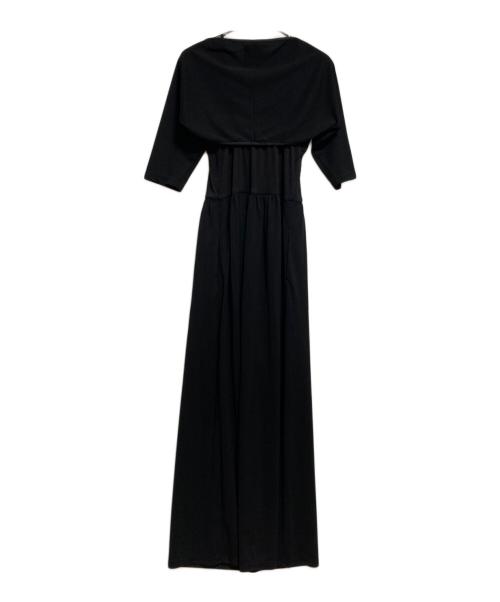 THINGS THAT MATTER（シングスザットマター）THINGS THAT MATTER (シングスザットマター) CAMISOLE JERSEY LONG DRESS ブラック サイズ:FREEの古着・服飾アイテム
