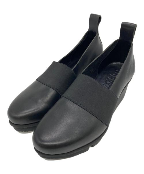 Trippen（トリッペン）Trippen (トリッペン) Bargeeスリッポンシューズ ブラック サイズ:38の古着・服飾アイテム