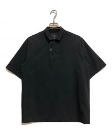 teatora（テアトラ）の古着「CARTRIDGE POLO SHIRT SM」｜ブラック