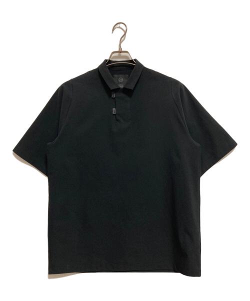 teatora（テアトラ）TEATORA (テアトラ) CARTRIDGE POLO SHIRT SM ブラックの古着・服飾アイテム