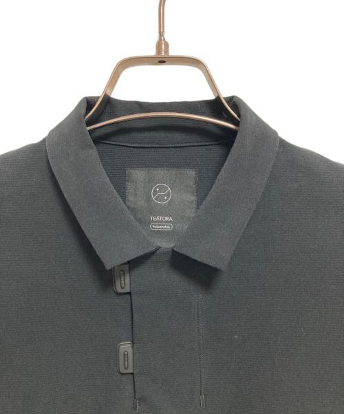 teatora（テアトラ）TEATORA (テアトラ) CARTRIDGE POLO SHIRT SM ブラックの古着・服飾アイテム